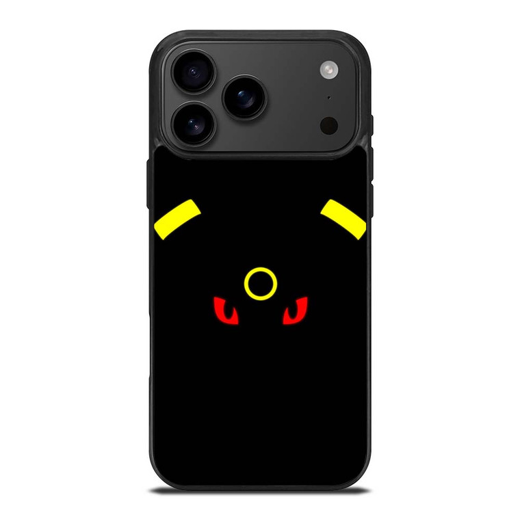 POKEMON UMBREON FLAT ICON iPhone 17 Pro Max Case Cover