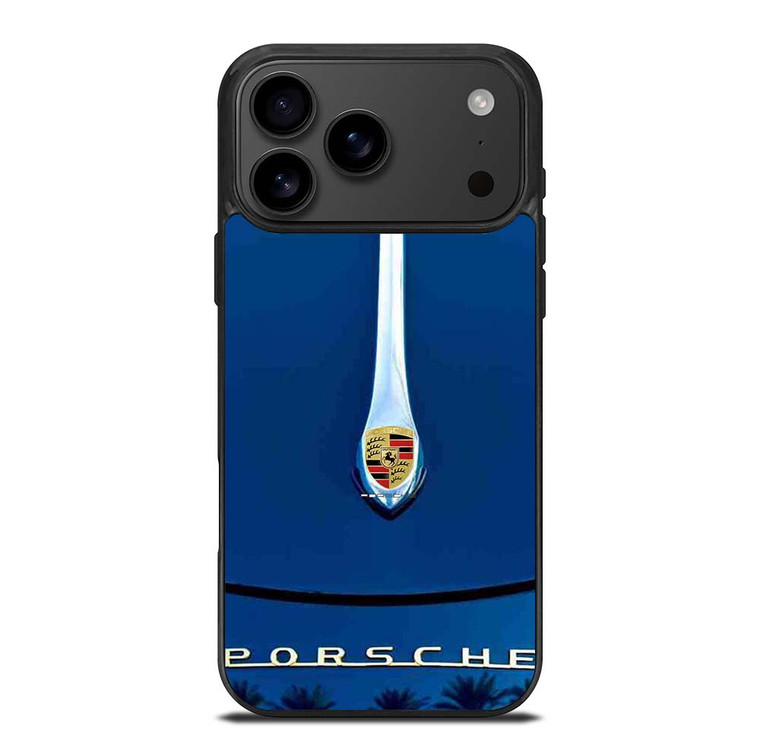 PORSCHE CAR LOGO HOOD EMBLEM iPhone 17 Pro Max Case Cover