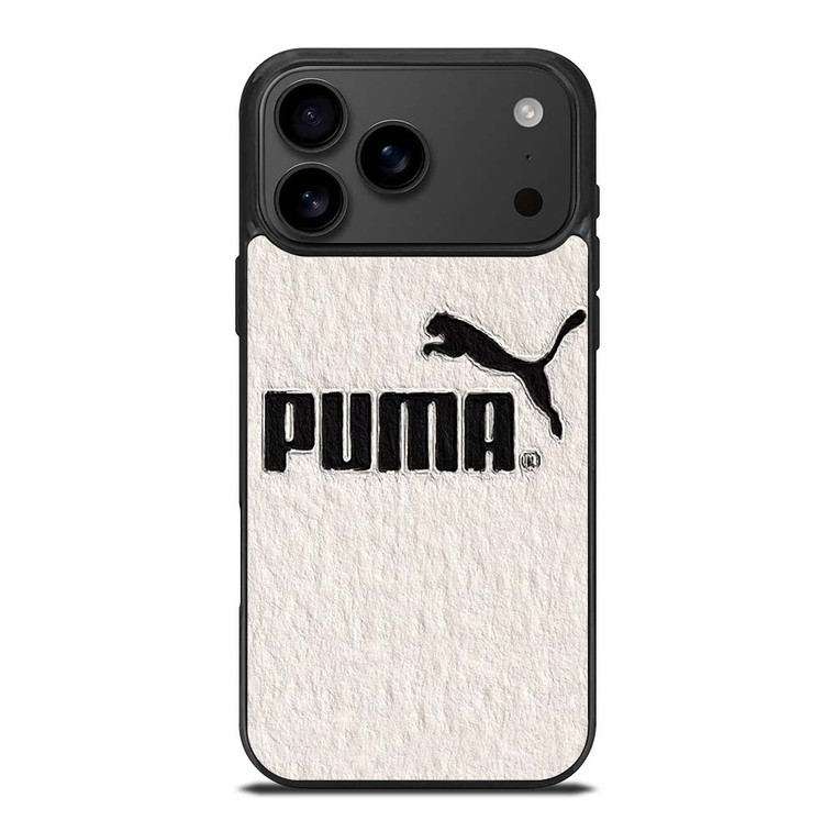 PUMA LOGO BLACK WHITE ICON iPhone 17 Pro Max Case Cover