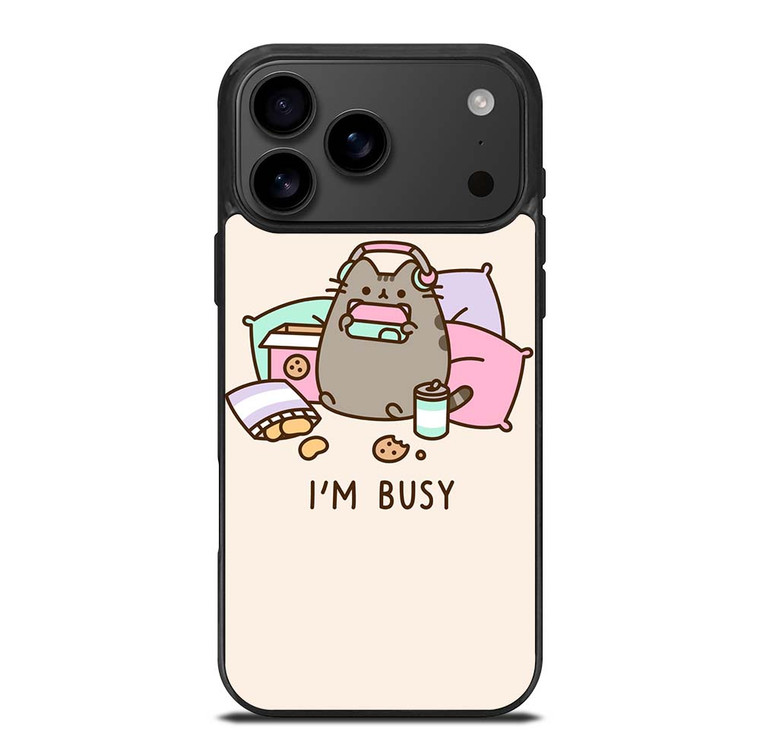 PUSHEEN BUSY CAT iPhone 17 Pro Max Case Cover