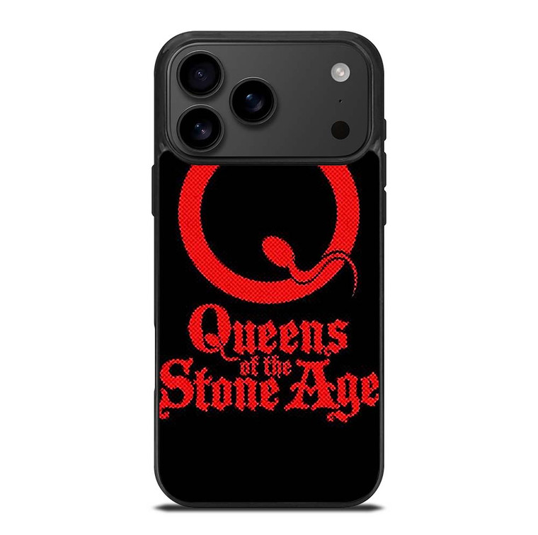 QUEENS OF THE STONE AGE ROCK BAND LOGO iPhone 17 Pro Max Case Cover