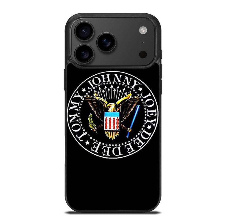 RAMONES ROCK BAND LOGO 2 iPhone 17 Pro Max Case Cover
