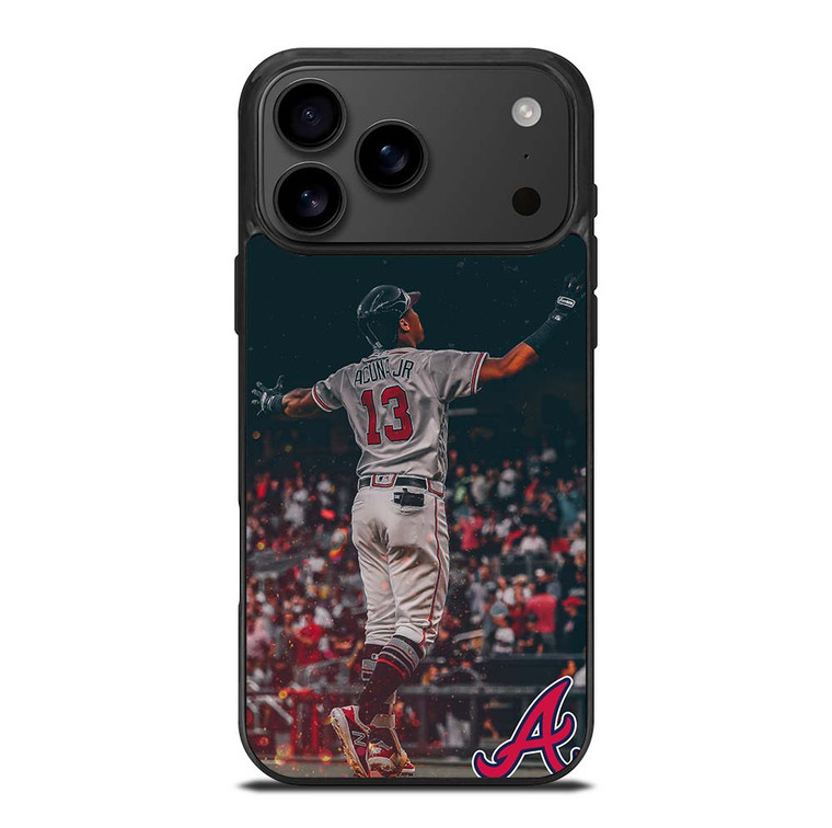 RONALD ACUNA ATLANTA BRAVES MLB iPhone 17 Pro Max Case Cover