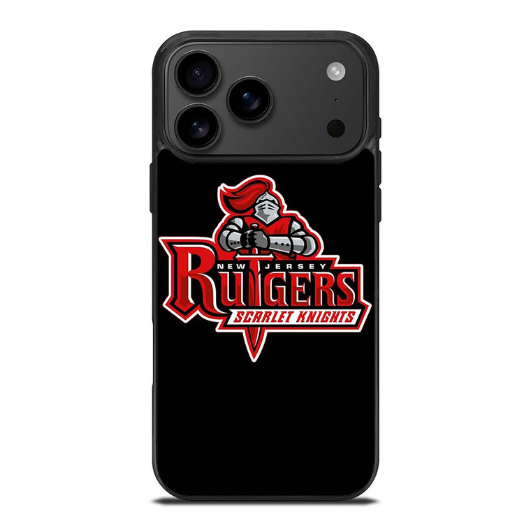 RUTGERS SCARLET KNIGHTS FOOTBALL LOGO iPhone 17 Pro Max Case Cover