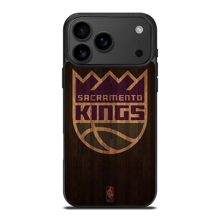 SACRAMENTO KINGS BASKETBALL COURT NBA iPhone 17 Pro Max Case Cover