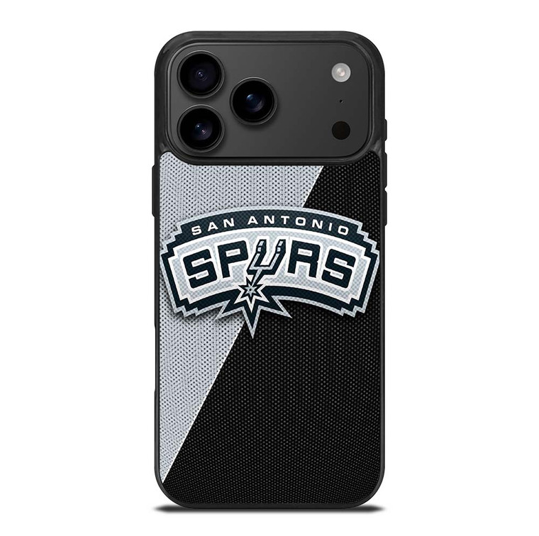 SAN ANTONIO SPURS NBA BASKETBALL LOGO iPhone 17 Pro Max Case Cover