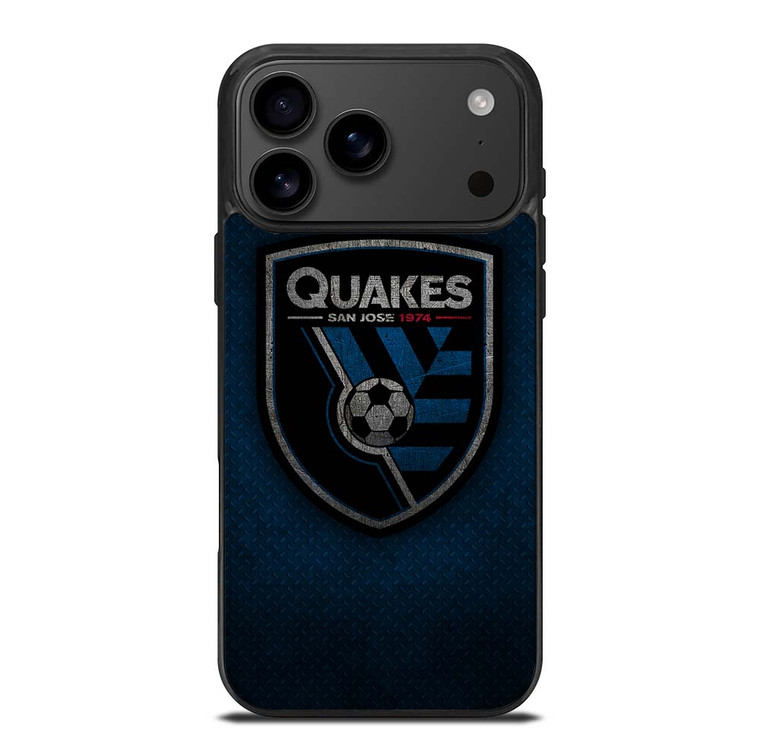 SAN JOSE EARTHQUAKES SOCCER MLS iPhone 17 Pro Max Case Cover