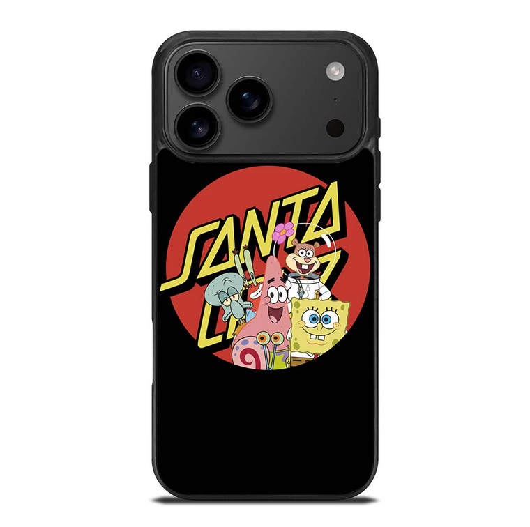 SANTA CRUZ X SPONGEBOB iPhone 17 Pro Max Case Cover