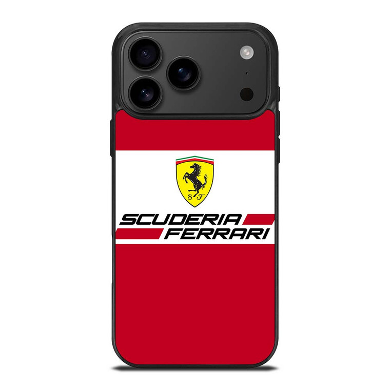 SCUDERIA FERRARI FORMULA ONE F1 RACING iPhone 17 Pro Max Case Cover