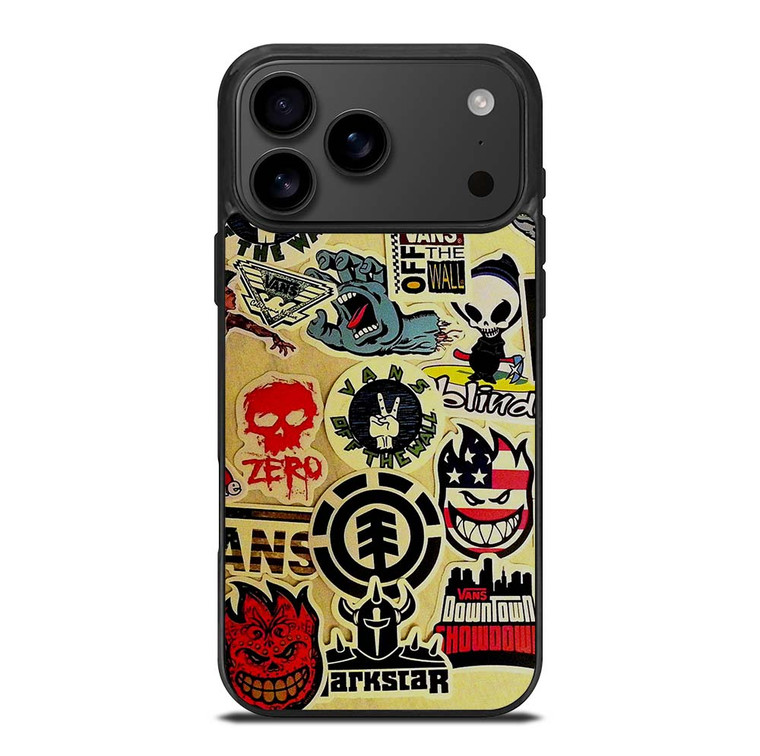 SKATEBOARDS BRAND BOMB iPhone 17 Pro Max Case Cover