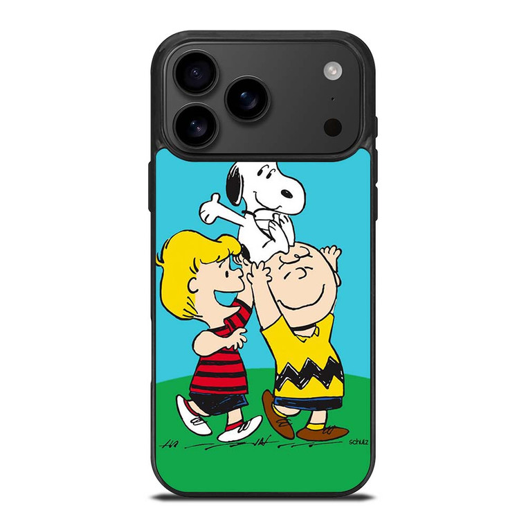 SNOOPY THE PEANUTS AND GANK iPhone 17 Pro Max Case Cover