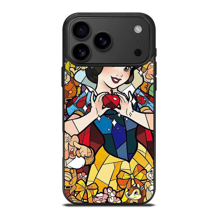 SNOW WHITE DISNEY PRINCESS MOZAIC ART iPhone 17 Pro Max Case Cover