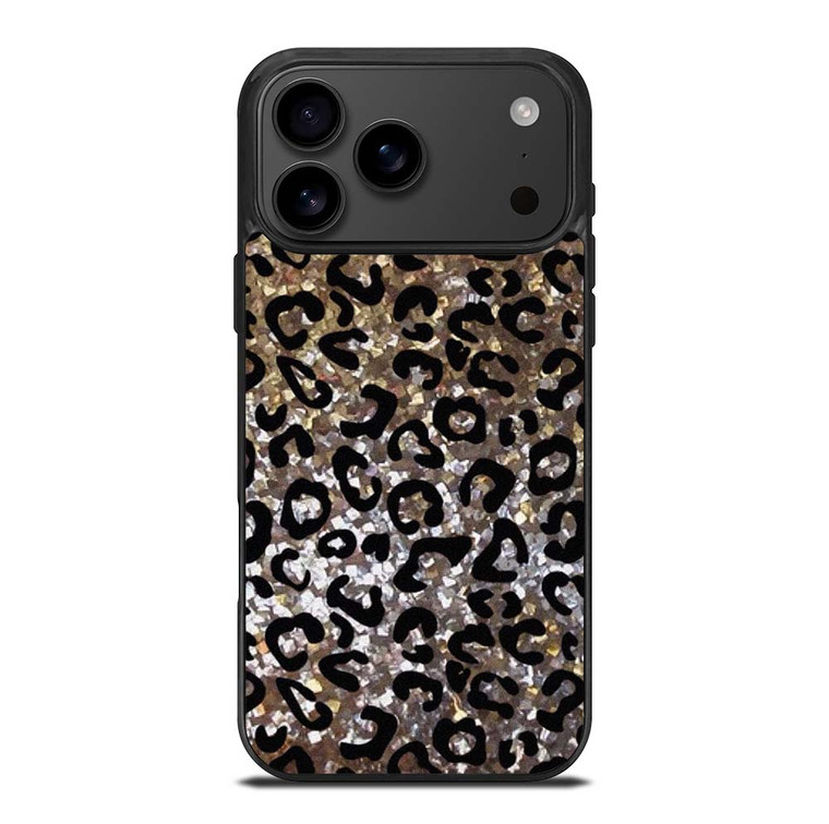 SPARKLY LEOPARD SKIN iPhone 17 Pro Max Case Cover