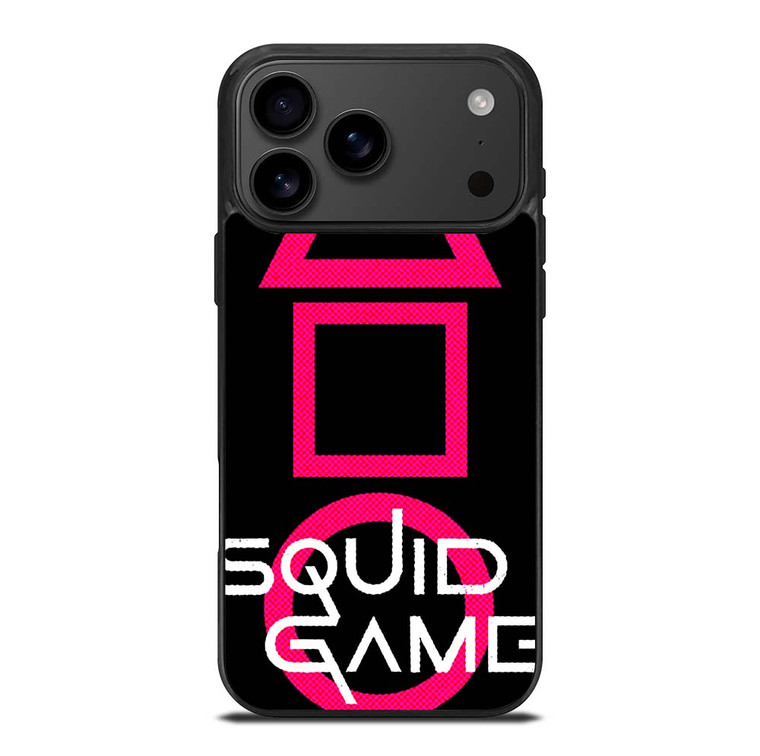 SQUID GAME LOGO NETFLIX iPhone 17 Pro Max Case Cover