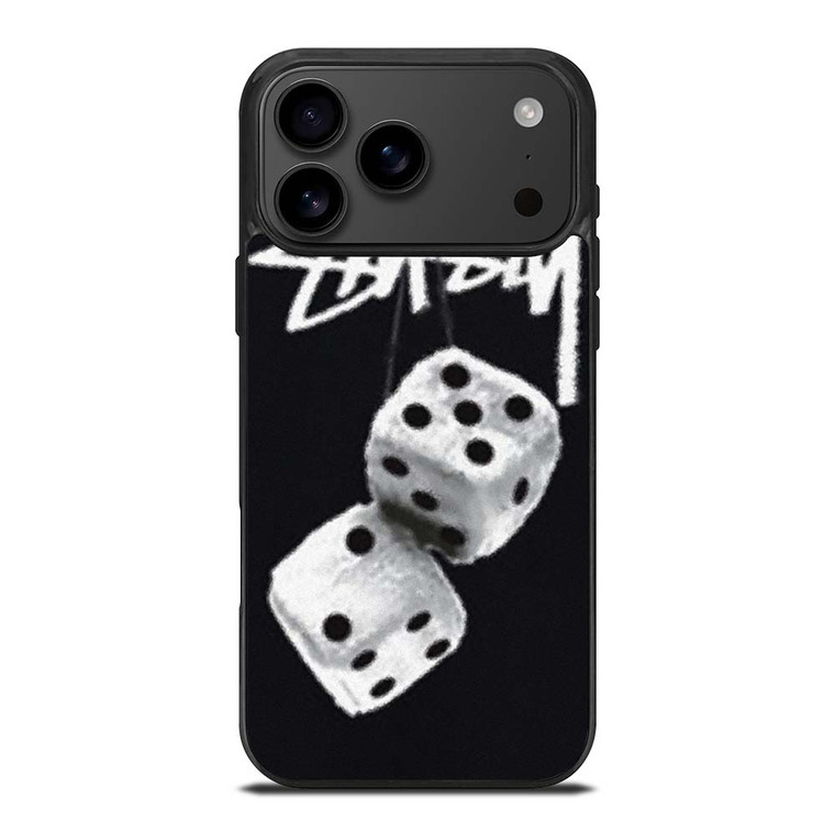STUSSY FUZZY DICE iPhone 17 Pro Max Case Cover