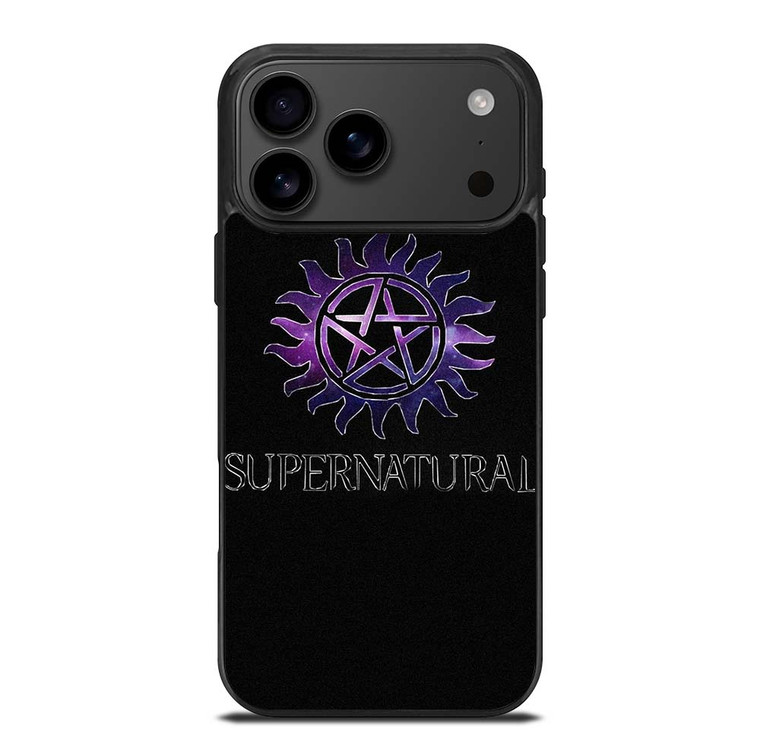 SUPERNATURAL MOVIES LOGO iPhone 17 Pro Max Case Cover