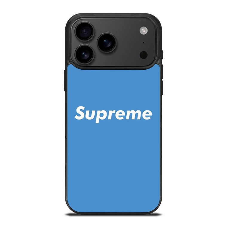 SUPREME BLUE iPhone 17 Pro Max Case Cover