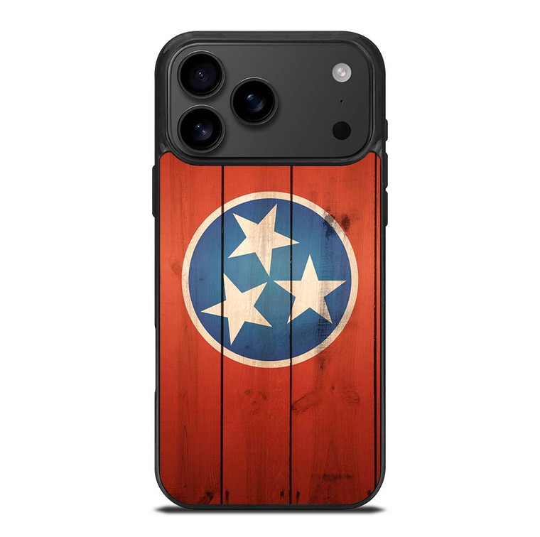 TENNESSEE FLAG WOOD iPhone 17 Pro Max Case Cover