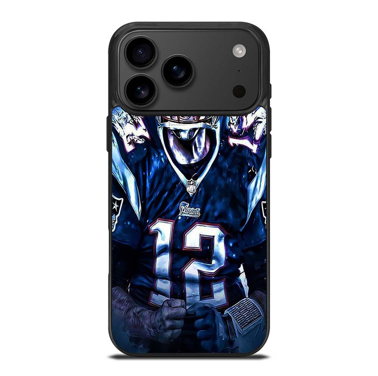 TOM BRADY NEW ENGLAND PATRIOTS NFL iPhone 17 Pro Max Case Cover