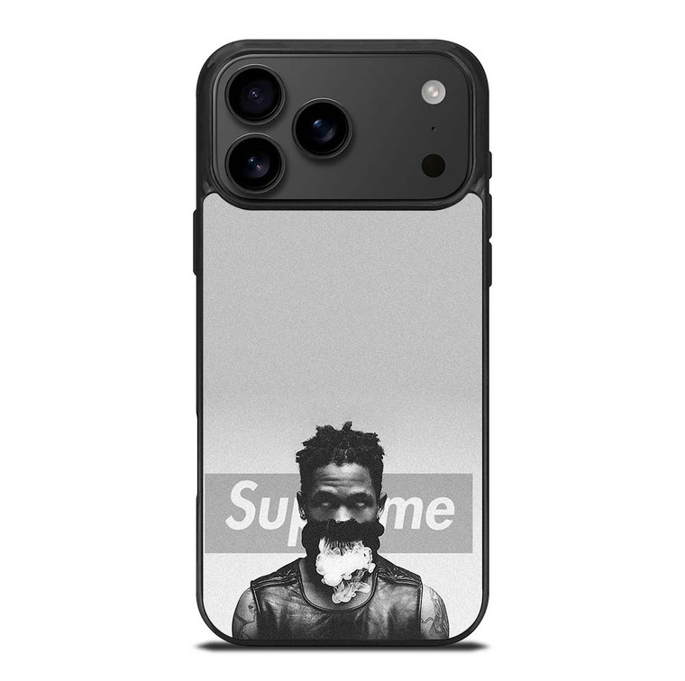 TRAVIS SCOTT SUPREME BLACK WHITE iPhone 17 Pro Max Case Cover