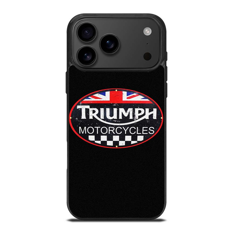 TRIUMPH MOTORCYCLES BADGE iPhone 17 Pro Max Case Cover