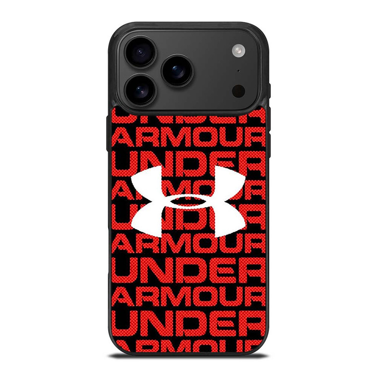 UNDER ARMOUR RED LOGO iPhone 17 Pro Max Case Cover