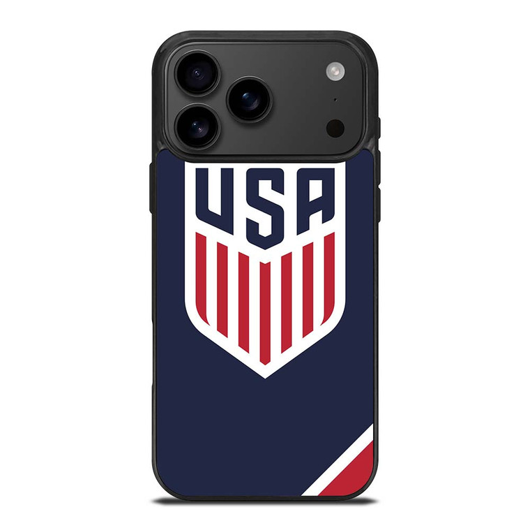 UNITED STATES SOCCER USMNT NAVY iPhone 17 Pro Max Case Cover