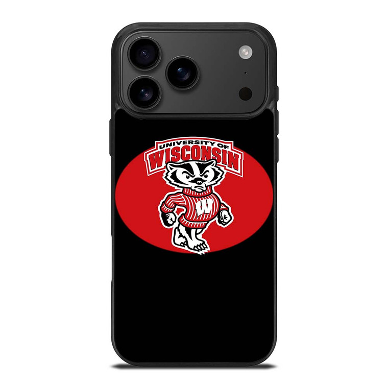 UNIVERSITY OF WISCONSIN ICON iPhone 17 Pro Max Case Cover