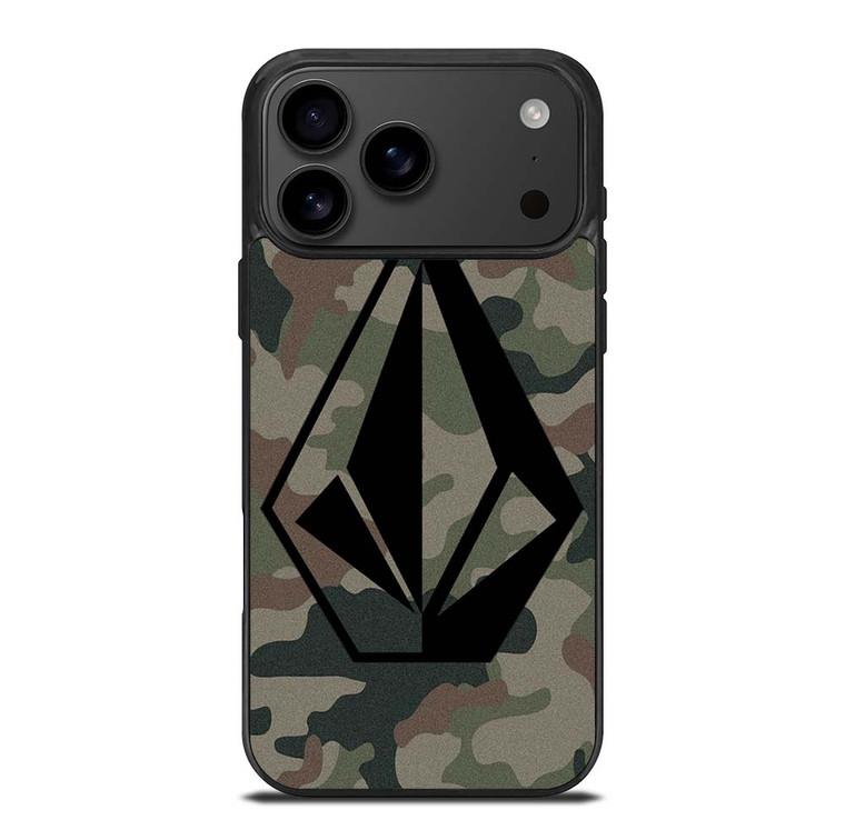 VOLCOM LOGO CAMO iPhone 17 Pro Max Case Cover