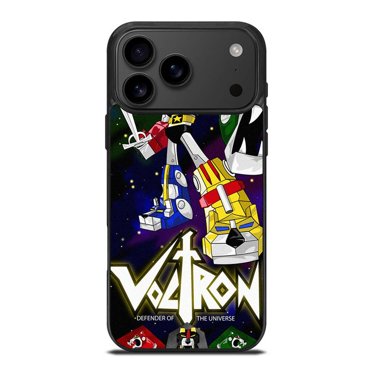 VOLTRON DEFENDER OF THE UNIVERSE ANIMATION iPhone 17 Pro Max Case Cover