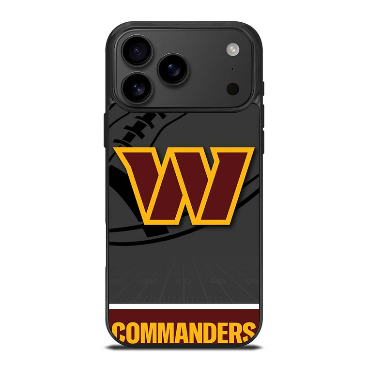 WASHINGTON COMMANDERS NFL TEAM iPhone 17 Pro Max Case Cover