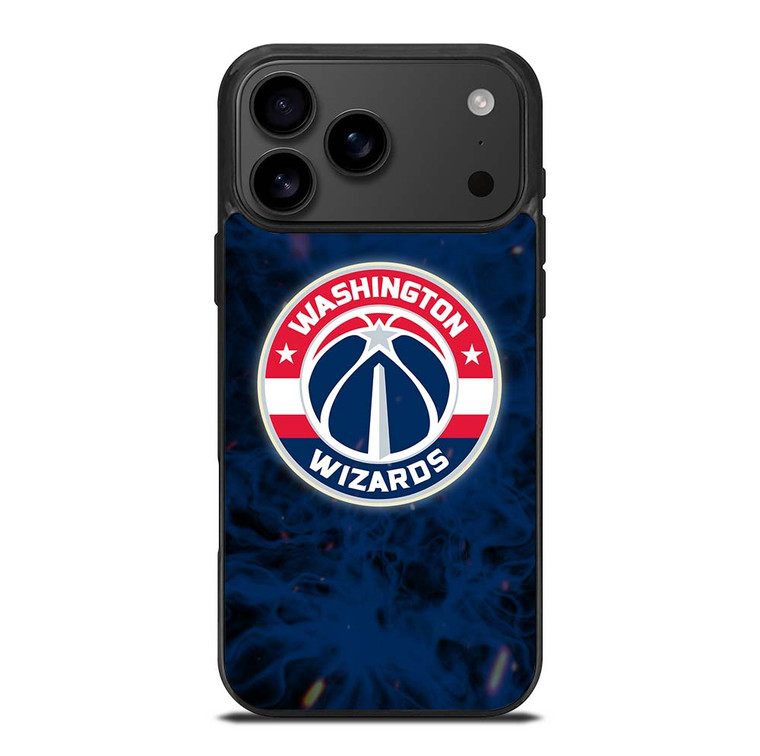 WASHINGTON WIZARDS BASKETBALL NBA FIRE iPhone 17 Pro Max Case Cover