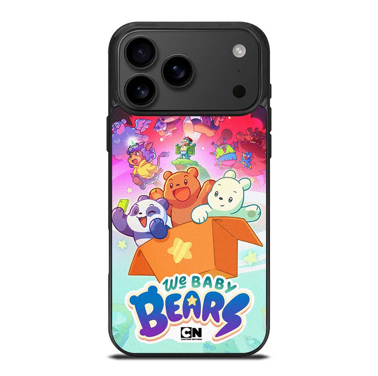 WE BABY BEARS CARTOON iPhone 17 Pro Max Case Cover
