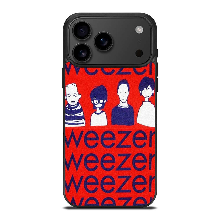 WEEZER ROCK BAND ART iPhone 17 Pro Max Case Cover