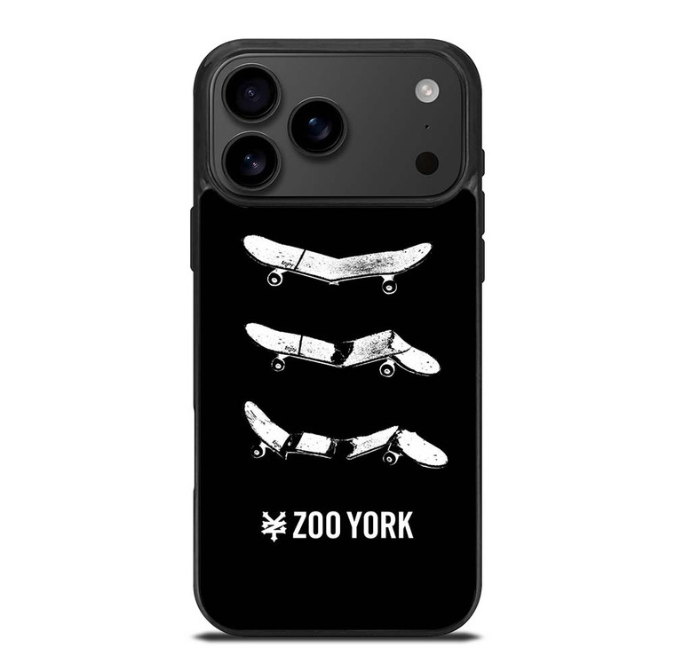 ZOO YORK SKATEBOARD EVOLUTION iPhone 17 Pro Max Case Cover
