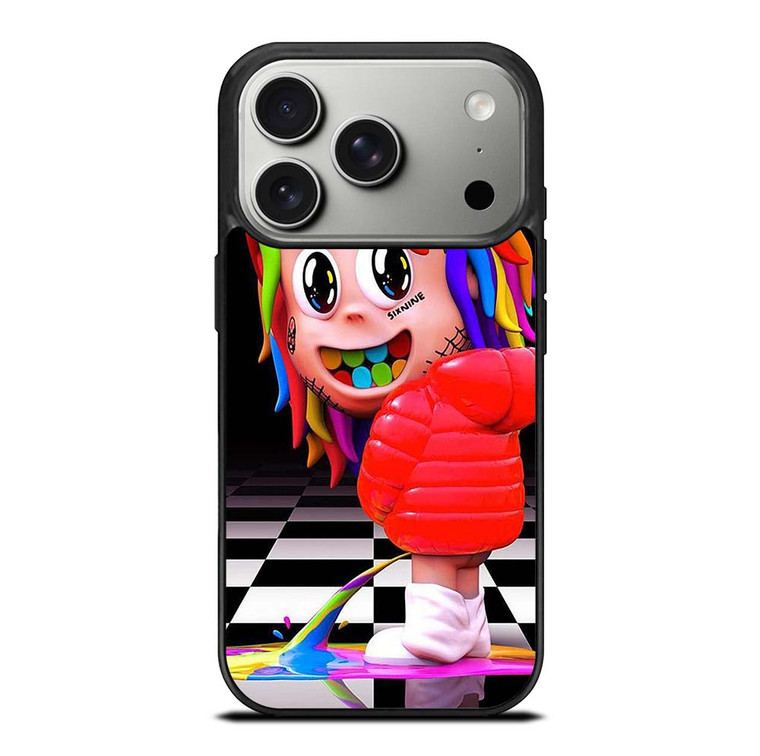 6IX9INE SIX NINE CARTOON iPhone 17 Pro Case Cover