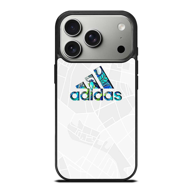 ADIDAS LOGO FLORAL SUMMER ICON iPhone 17 Pro Case Cover