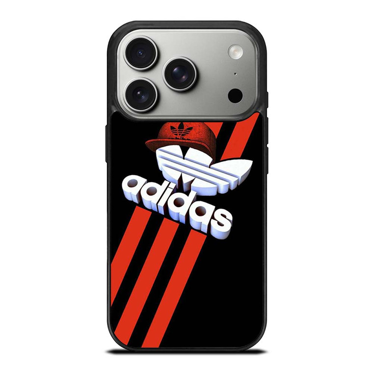 ADIDAS LOGO RED HAT iPhone 17 Pro Case Cover
