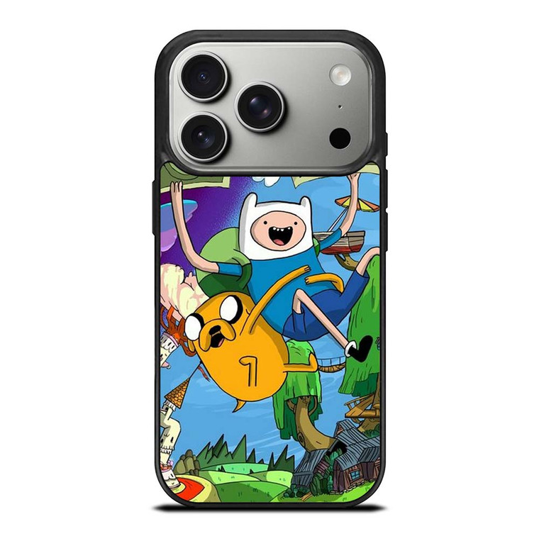 ADVENTURE TIME FINN AND JAKE iPhone 17 Pro Case Cover
