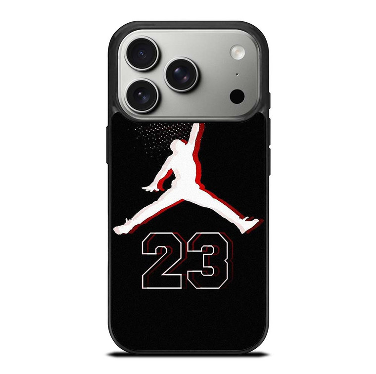 AIR JORDAN 23 GLITCH iPhone 17 Pro Case Cover