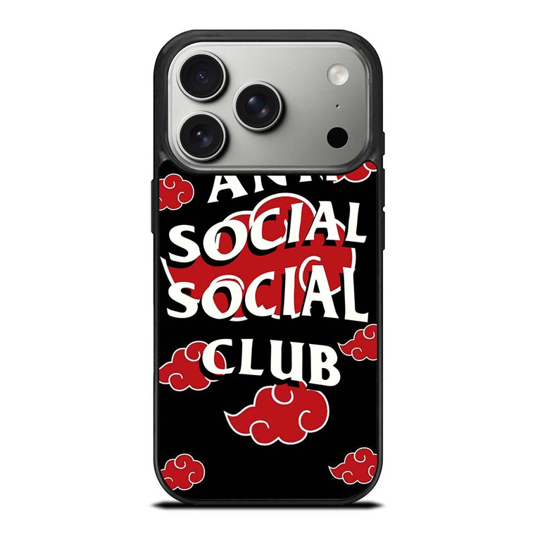 AKATSUKI ANTI SOCIAL SOCIAL CLUB iPhone 17 Pro Case Cover