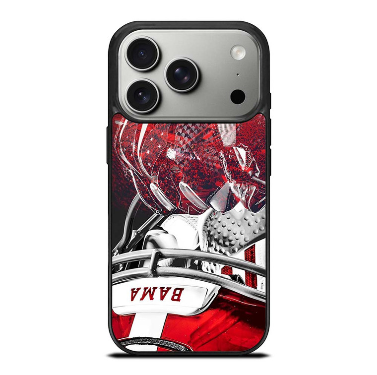 ALABAMA CRIMSON HELMET HAND iPhone 17 Pro Case Cover