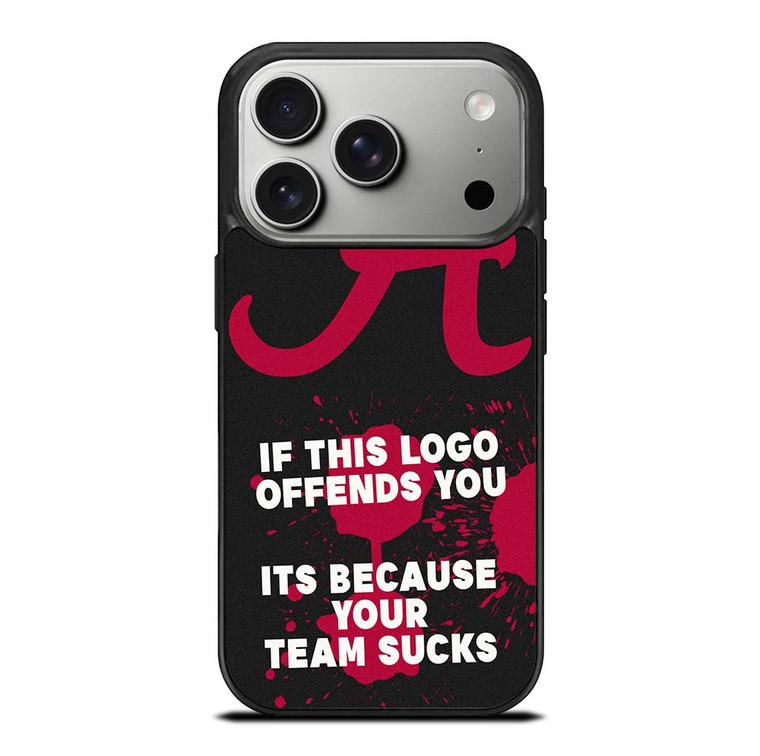 ALABAMA CRIMSON TIDE FOOTBALL FUNNY iPhone 17 Pro Case Cover