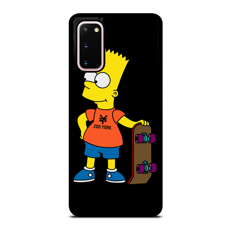 THE SIMPSONS ZOO YORK SKATEBOARD 2 Samsung Galaxy S20 Case Cover
