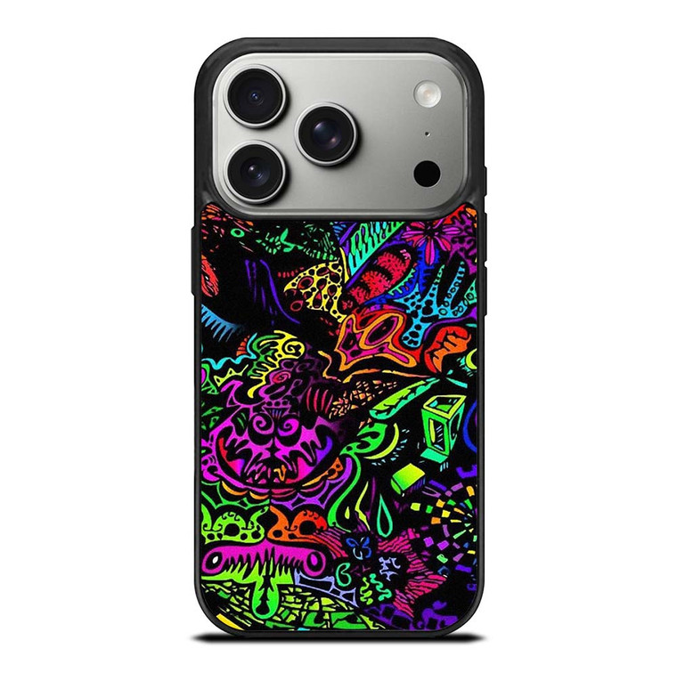 ALICE IN WONDERLAND TRIPPY PSYCHEDELIC iPhone 17 Pro Case Cover