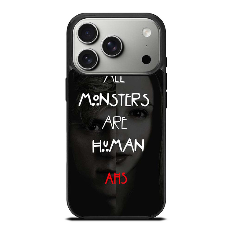 AMERICAN HORROR STORY ALL MONSTERS ARE HUMAN iPhone 17 Pro Case Cover