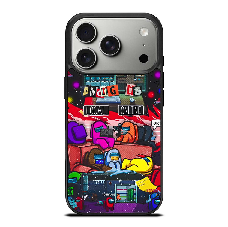 AMONG US LOCAL ONLINE iPhone 17 Pro Case Cover