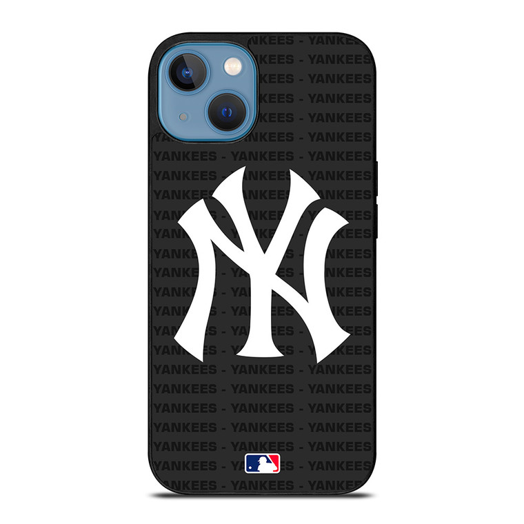 NEW YORK YANKEES BASEBALL BLACK iPhone 13 Case Cover