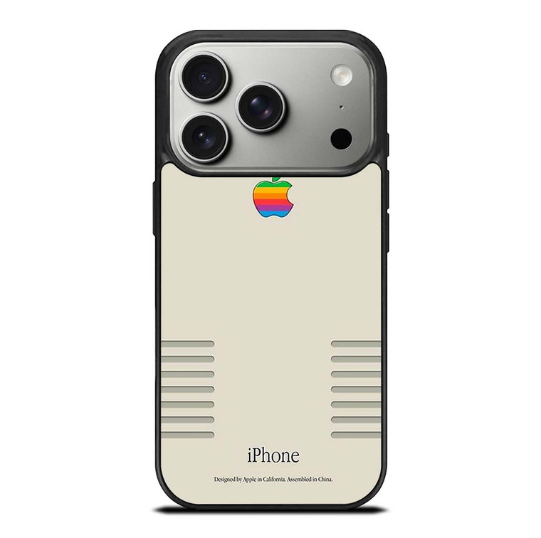 APPLE LOGO RETRO iPhone 17 Pro Case Cover