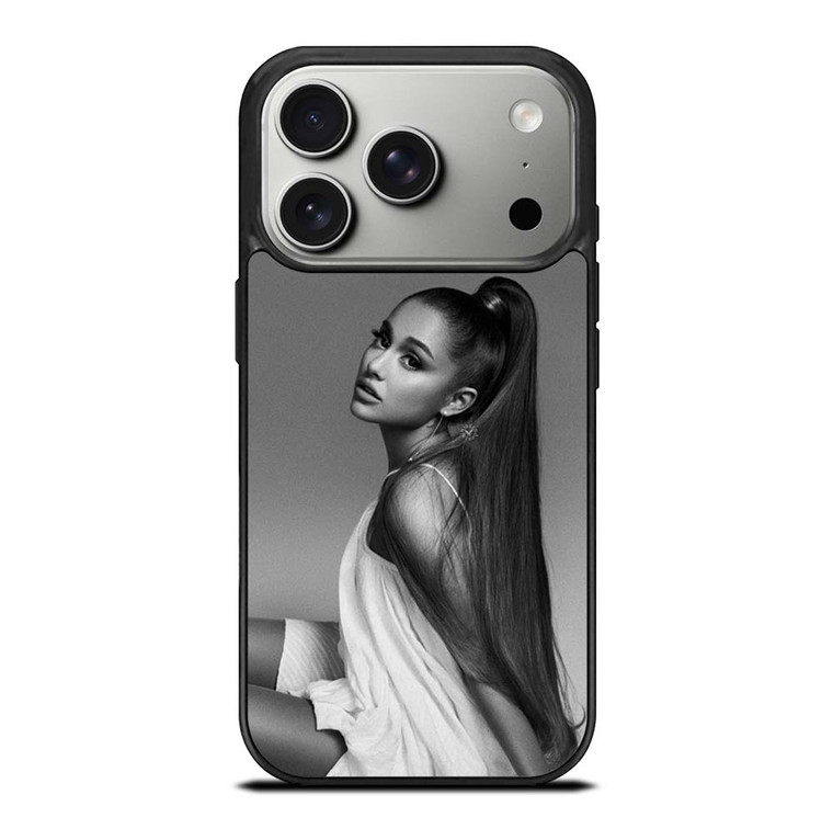 ARIANA GRANDE BLACK AND WHITE iPhone 17 Pro Case Cover